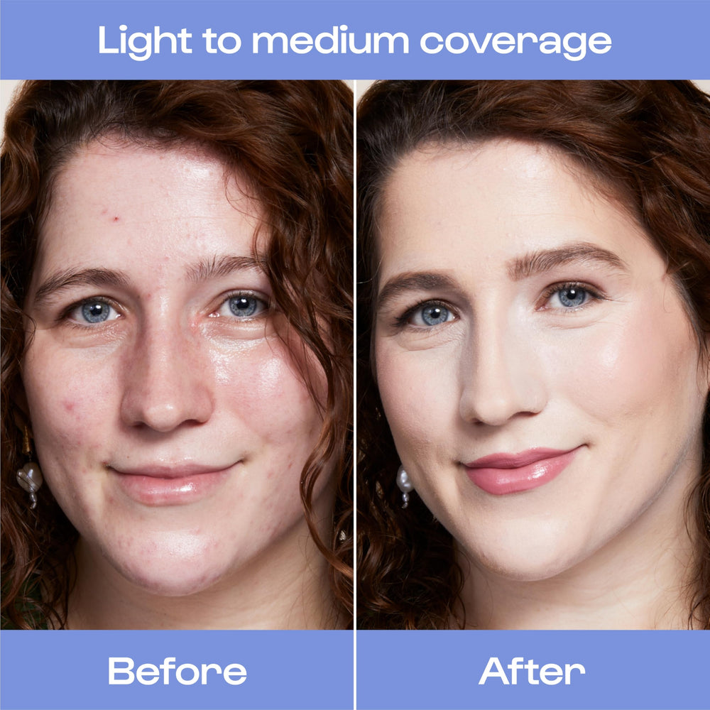 Built-in blending sponge on ALLEYOOP Game Face Concealer enables fast, seamless application.