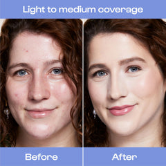 Built-in blending sponge on ALLEYOOP Game Face Concealer enables fast, seamless application.