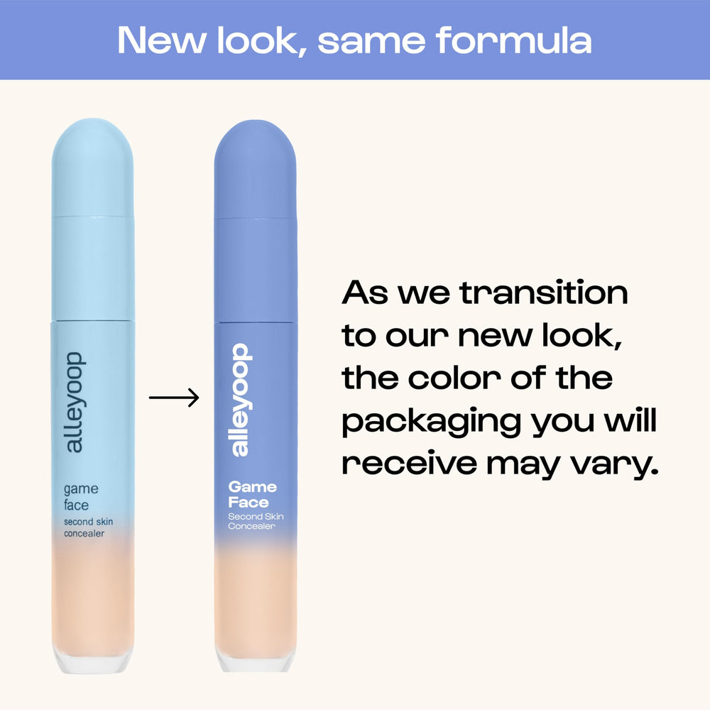 ALLEYOOP Game Face Concealer is vegan and clean for everyday use.