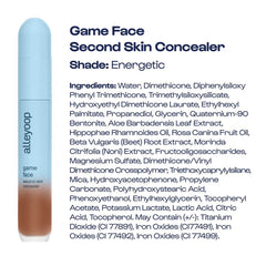 ALLEYOOP Game Face Concealer vegan and cruelty-free formula and packaging