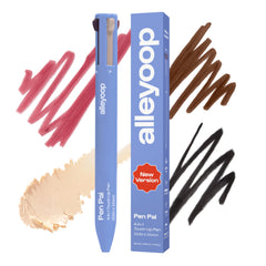 ALLEYOOP Pen Pal 4-in-1 makeup pen showing versatile all-in-one design for on-the-go beauty