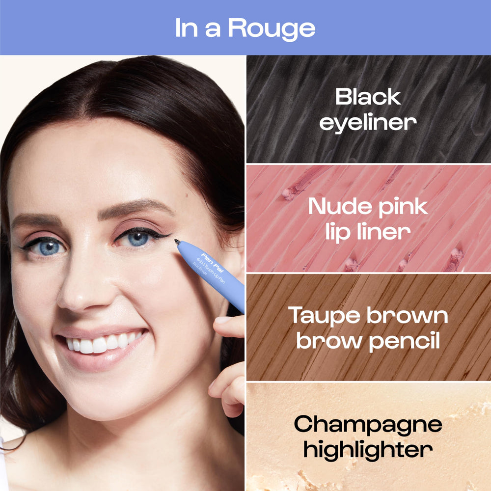 ALLEYOOP Pen Pal 4-in-1 eyebrow pencil for all-day brow definition.