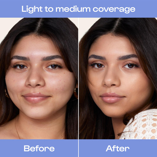 ALLEYOOP Sunsational texture closeup reveals lightweight coverage and a natural blend