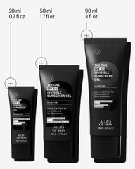 Allies of Skin travel-size box and bottle for easy packing