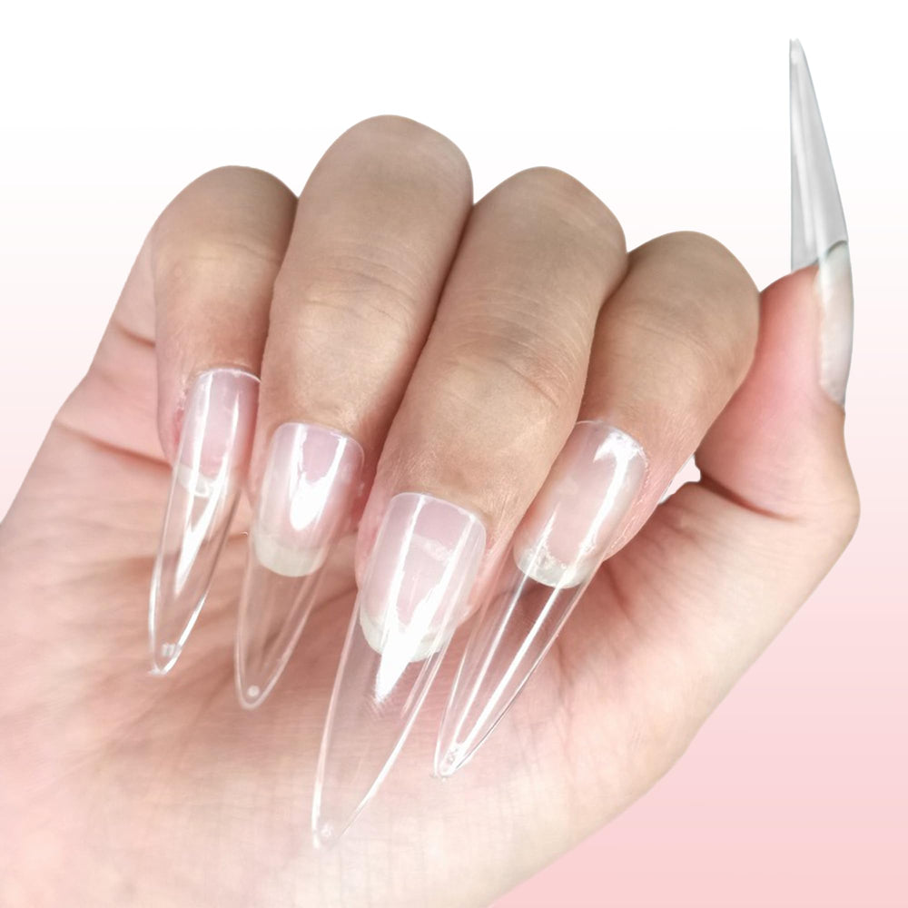 ALLKEM Soft Gel Nail Tips available in 12 sizes for comfortable fit