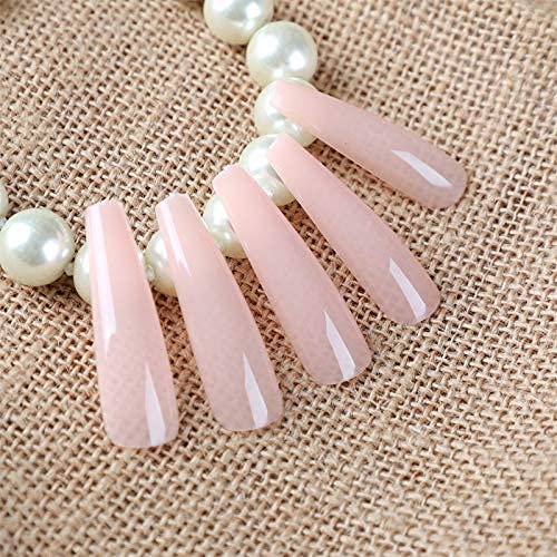 Assorted shapes with almond, stiletto, and square for versatile styles.