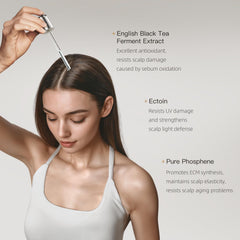 Safe on sensitive skin with ALLOWISH scalp serum