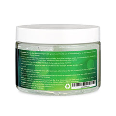 Clinical testing label indicating dermatologist approval for Allurials gel.