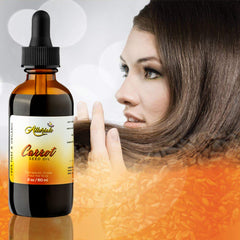 Allurials carrot seed oil with shampoo blend for scalp care.