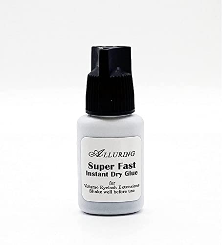 Alluring Super Fast Glue bottle ideal for professional lash extensions with instant dry time