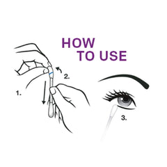 Hypoallergenic cleanser minimizes irritation while removing eye makeup.