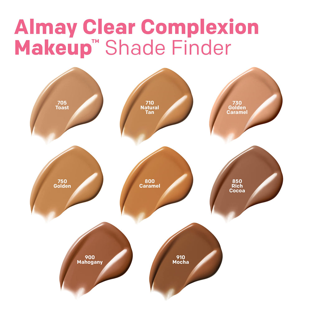 Hypoallergenic seal on Almay foundation for peace of mind