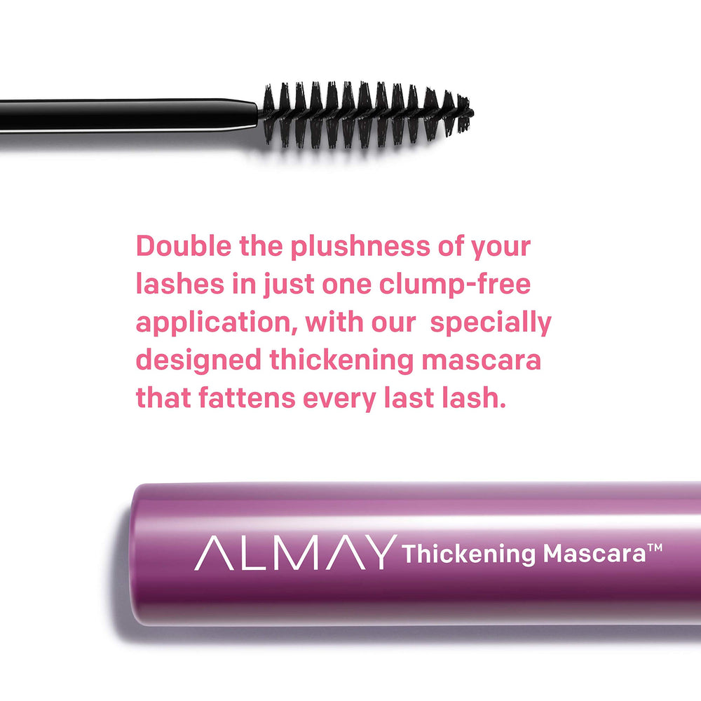 Almay Mascara brush wraps lashes for separation and volume