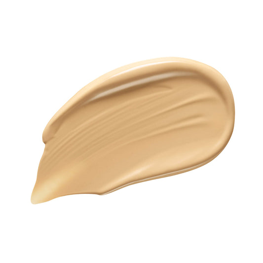 Almay Skin Perfecting Healthy Biome Foundation swirl on hand for light hydration and natural glow