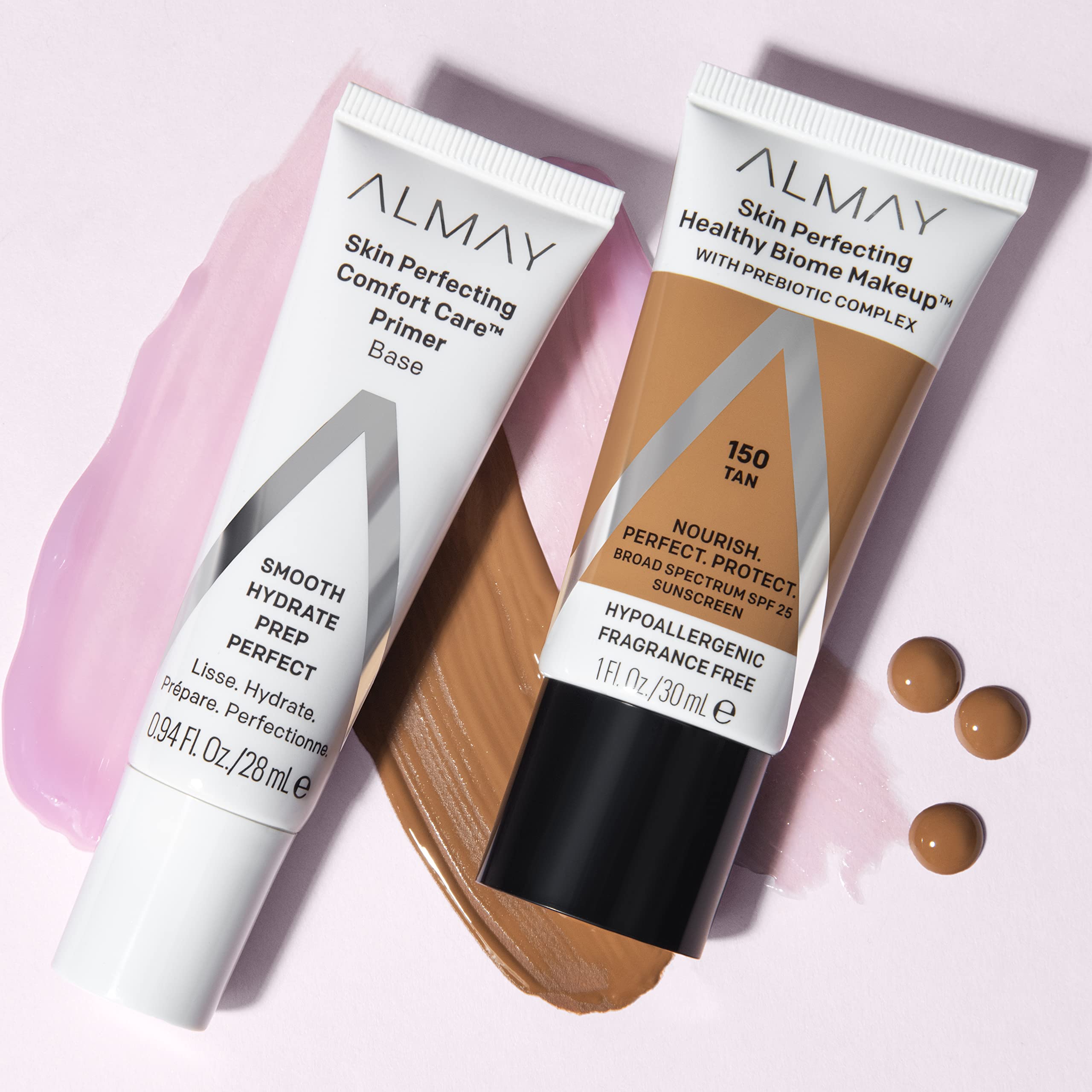 Almay Skin Perfecting Healthy Biome Foundation dermatologist tested for safety