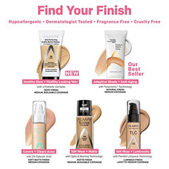 Almay Skin Perfecting Healthy Biome Foundation sustainable PCR packaging