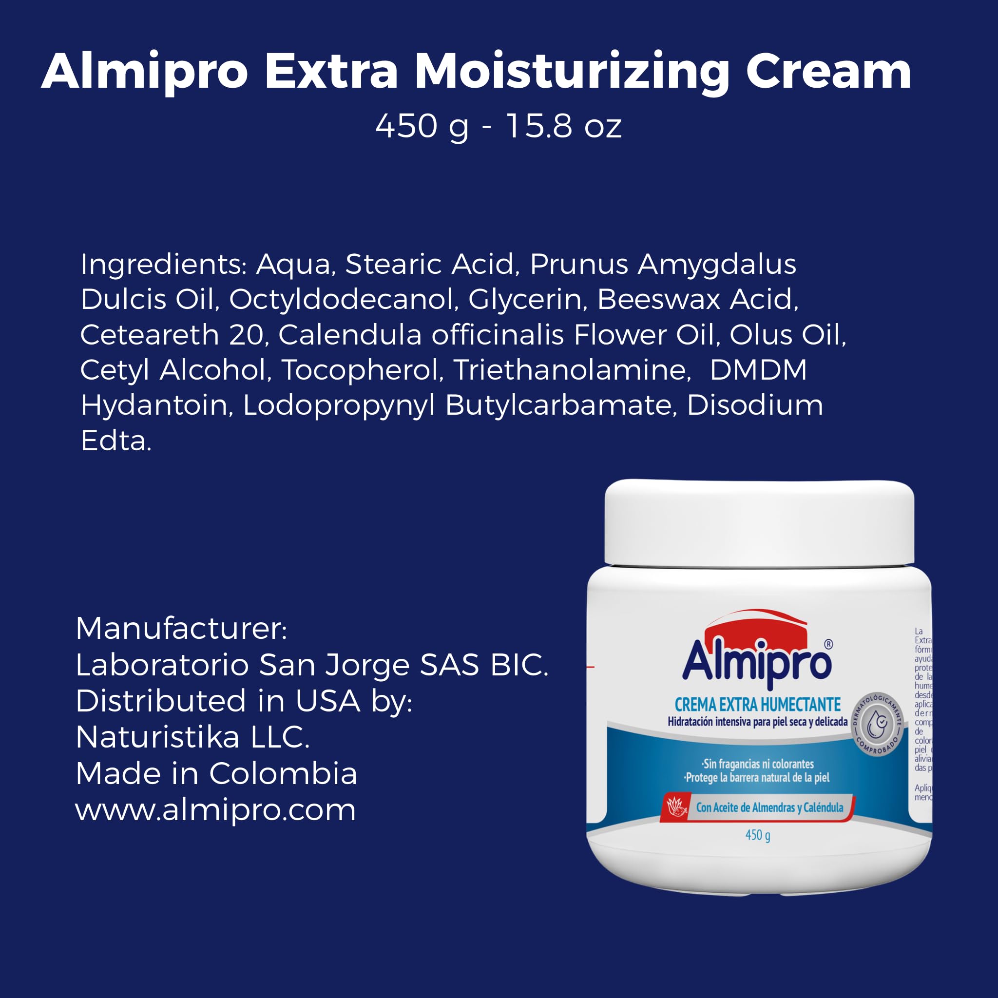 Almipro soft skin after application highlighting a smooth, even texture.