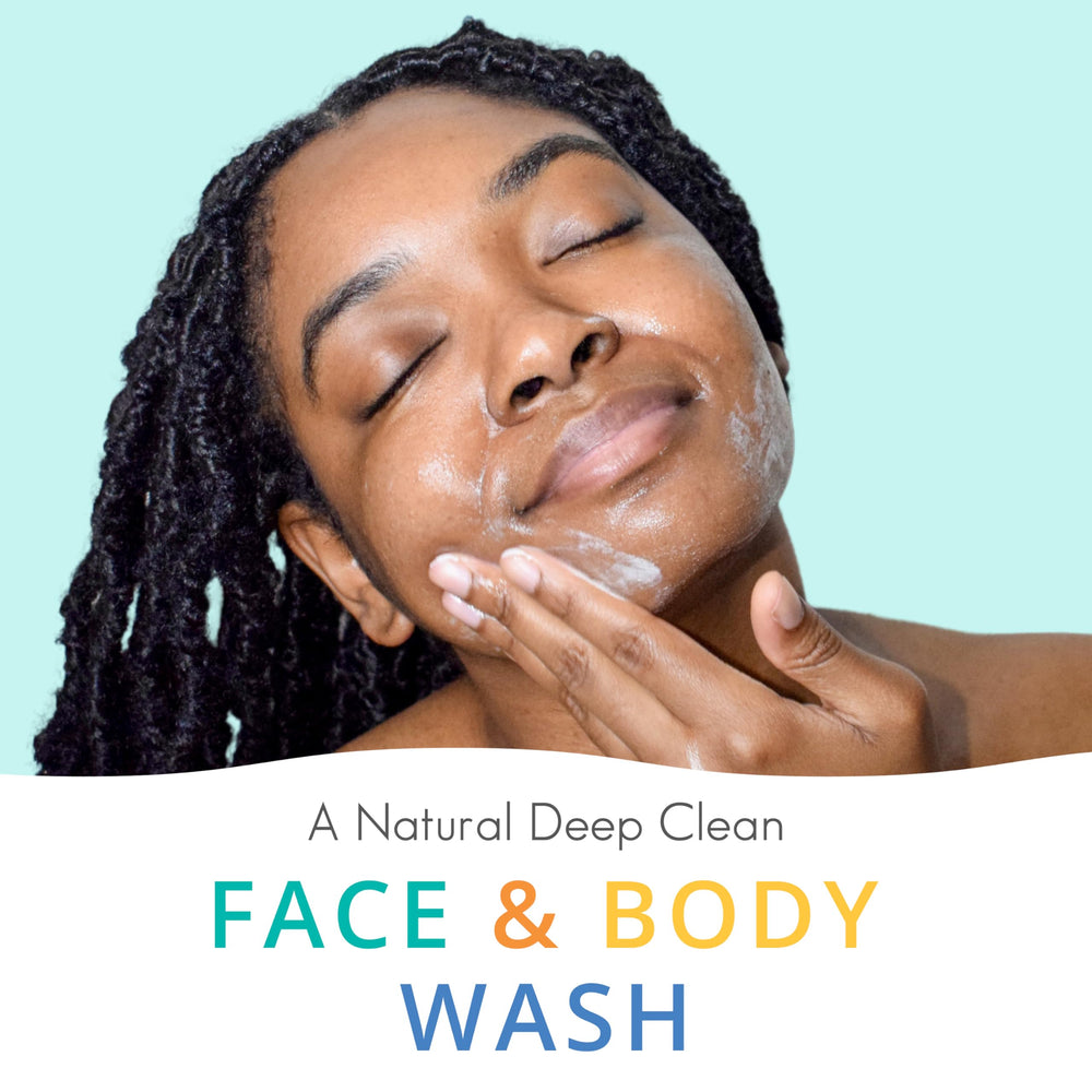 Almond Clear mandelic acid exfoliation action helps unclog pores.