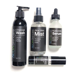 Organic ingredients label suggesting a brighter complexion from within the formula.
