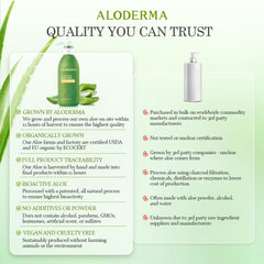 Aloderma Aloe Nourishing Body Wash with organic aloe and shea butter for nourished skin