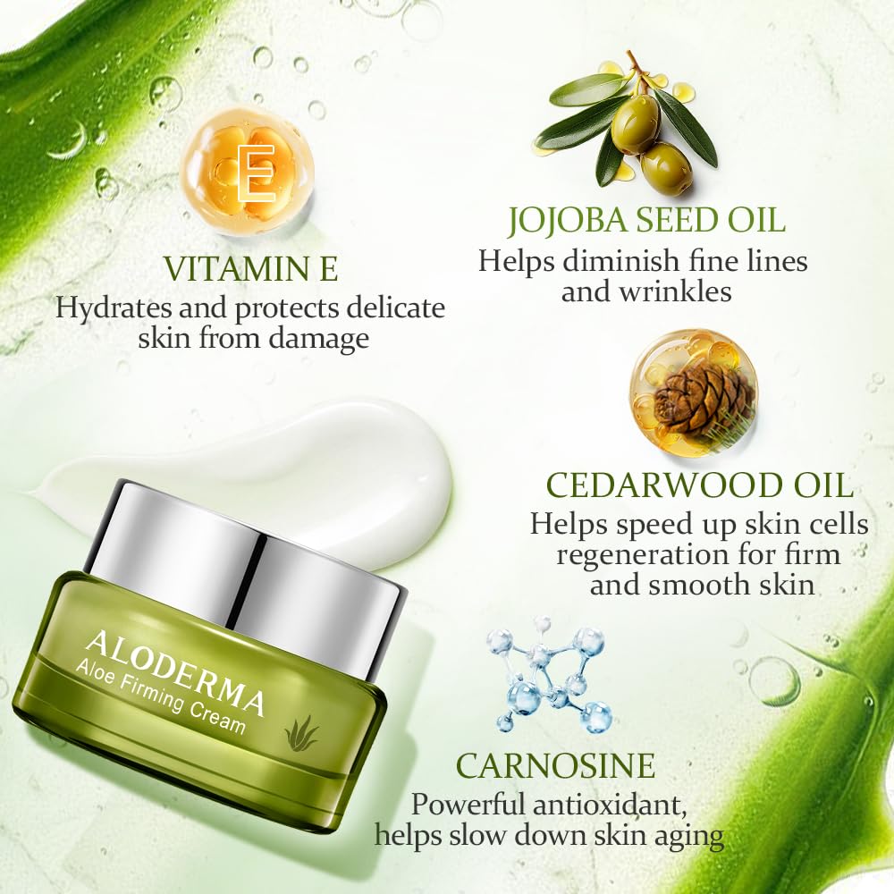 Aloderma Aloe Vera 62 percent leaves close-up highlighting soothing moisture