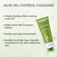 Aloderma aloe vera leaf close-up highlighting natural hydration