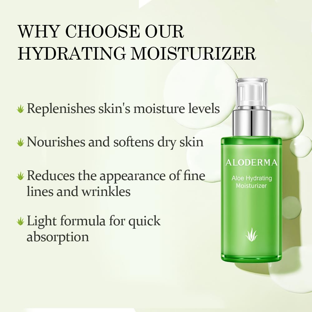Aloderma aloe vera plants on farm highlight natural origin and farm-to-face freshness.