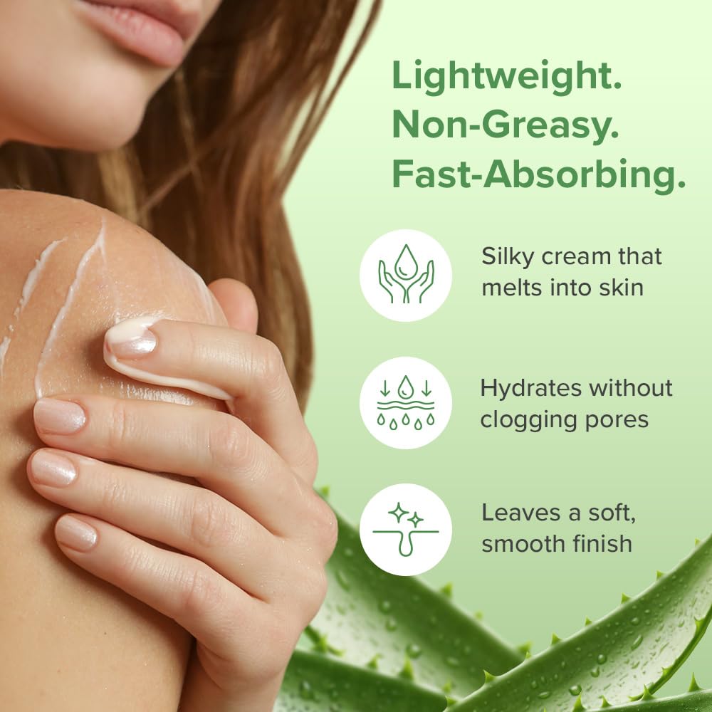 Green tea antioxidants in Aloe Infusion help calm skin.