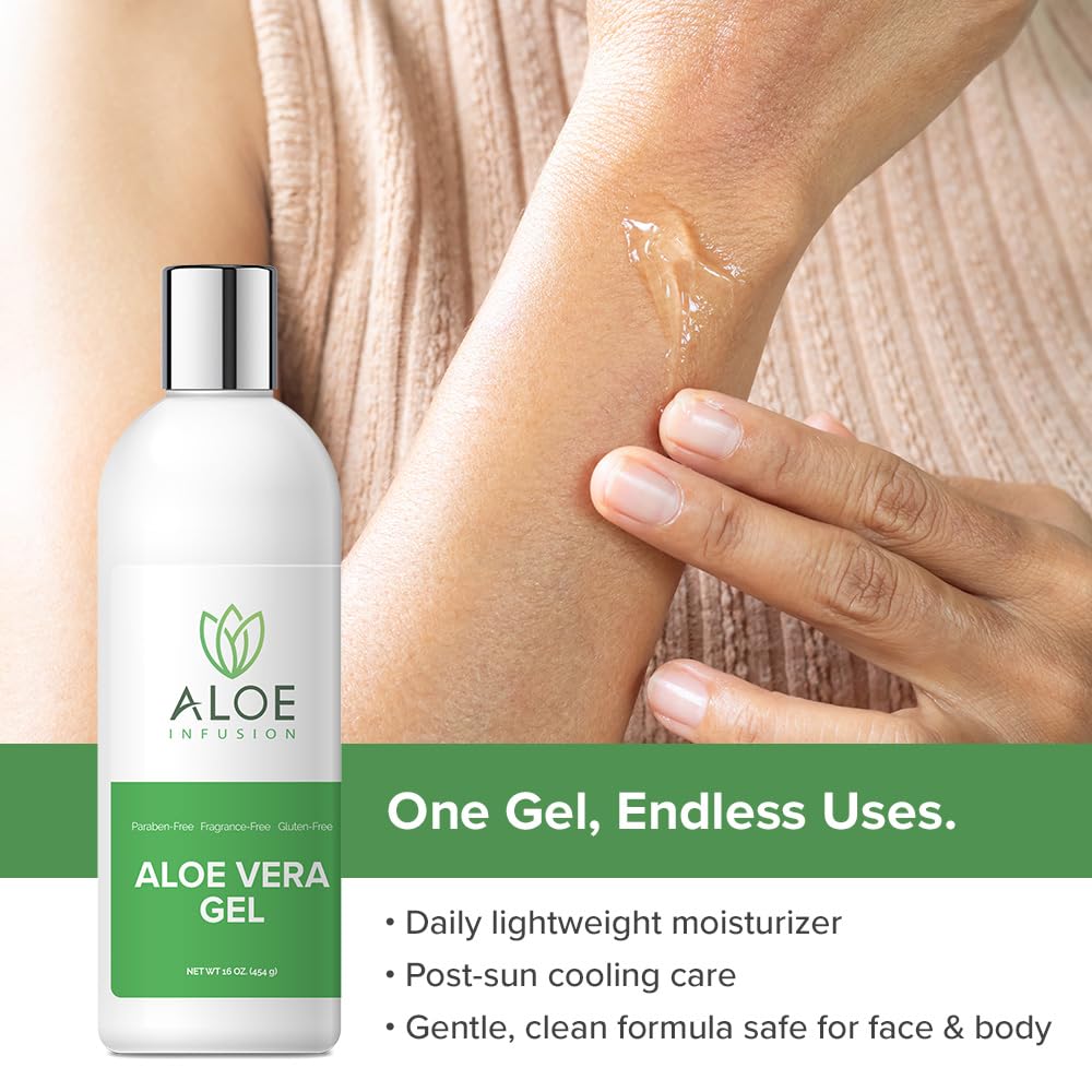 Aloe Infusion sensitive skin soothing formula for calm skin