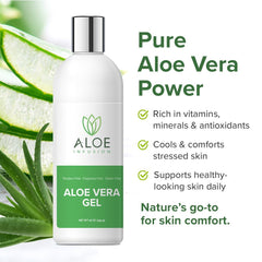 Aloe Infusion shea butter texture promotes rich hydration