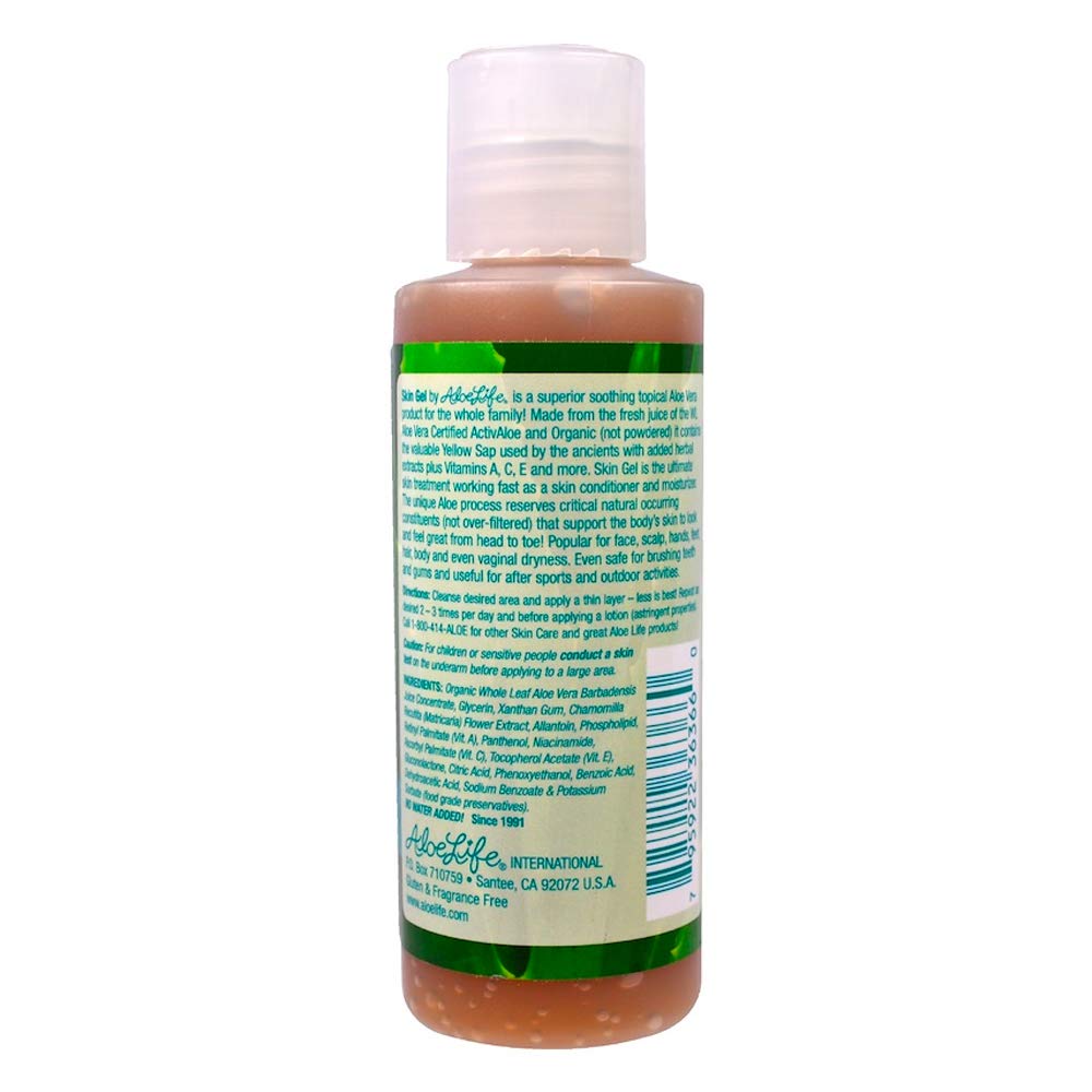 Aloe Life Skin Gel for hair and scalp delivers conditioning and soothing moisture