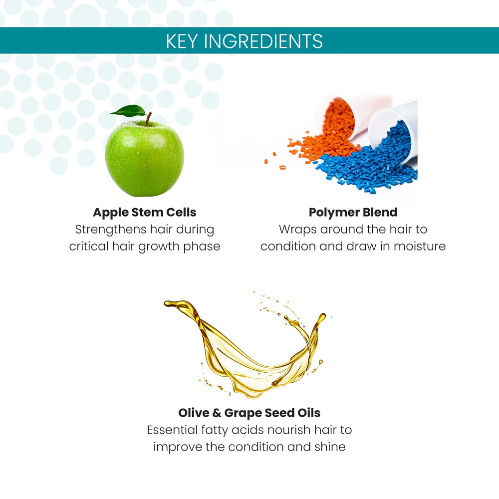ALOXXI Cream texture on hair to illustrate smooth, non-weighted styling