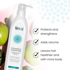 ALOXXI Hair application detail illustrating detangling and hydration