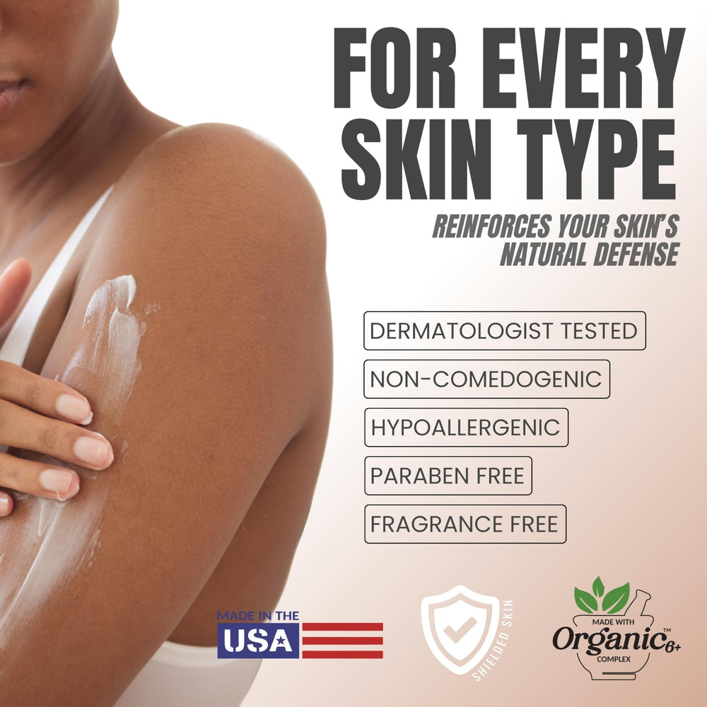 Alozera Vitamin C Body Lotion fragrance-free label highlights allergy-friendly formula.