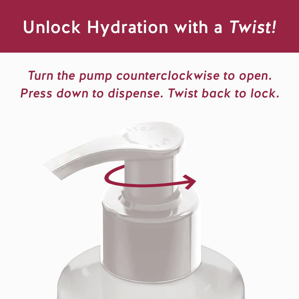 Application on arms and legs for smoother, hydrated skin.