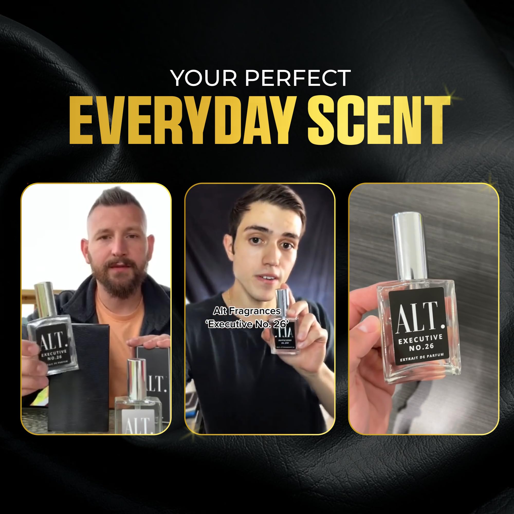 ALT. Fragrances Executive No.26 on skin during a night out.