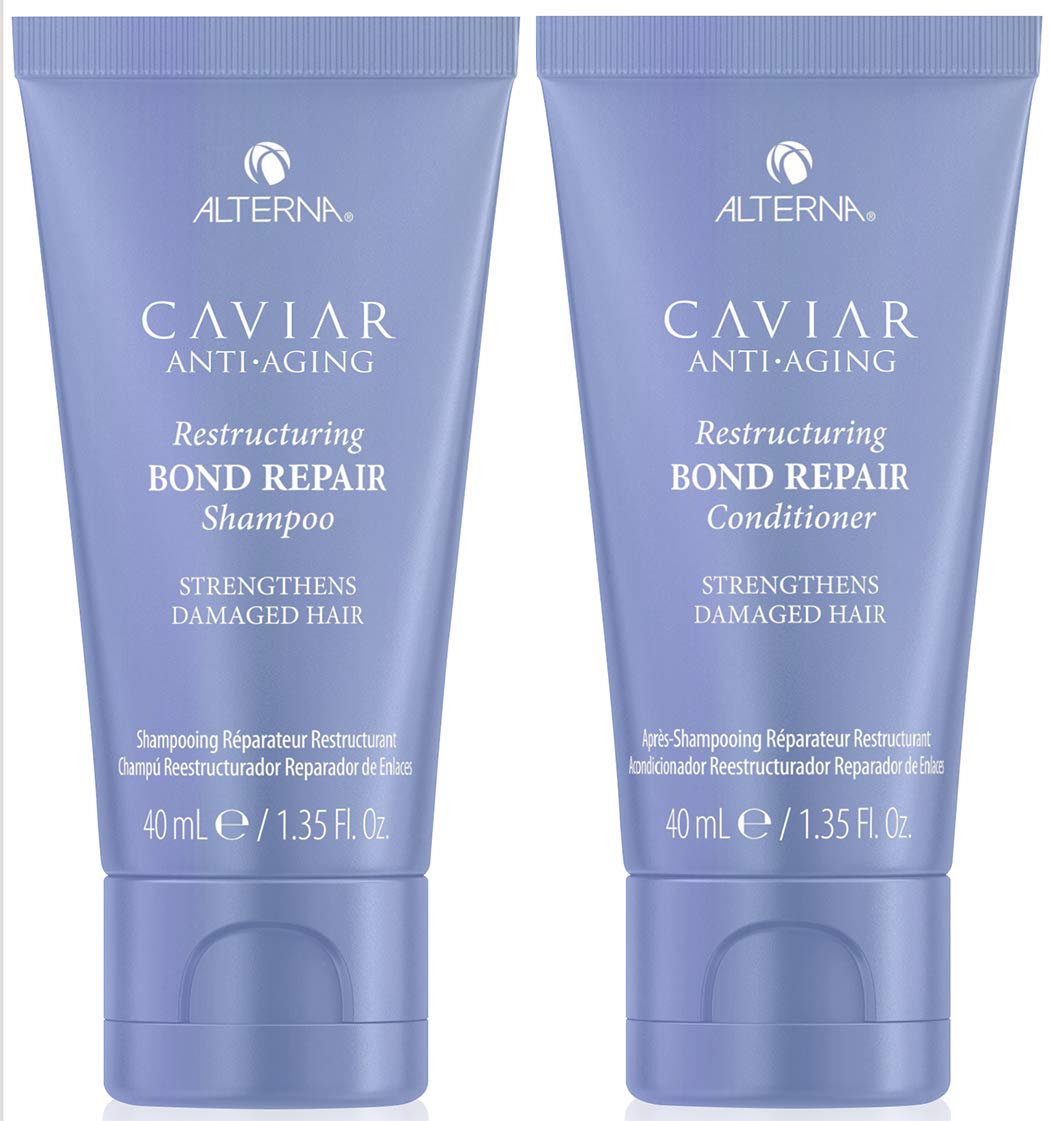 Alterna Caviar Anti-Aging Bond Repair shampoo bottle for color-safe cleansing