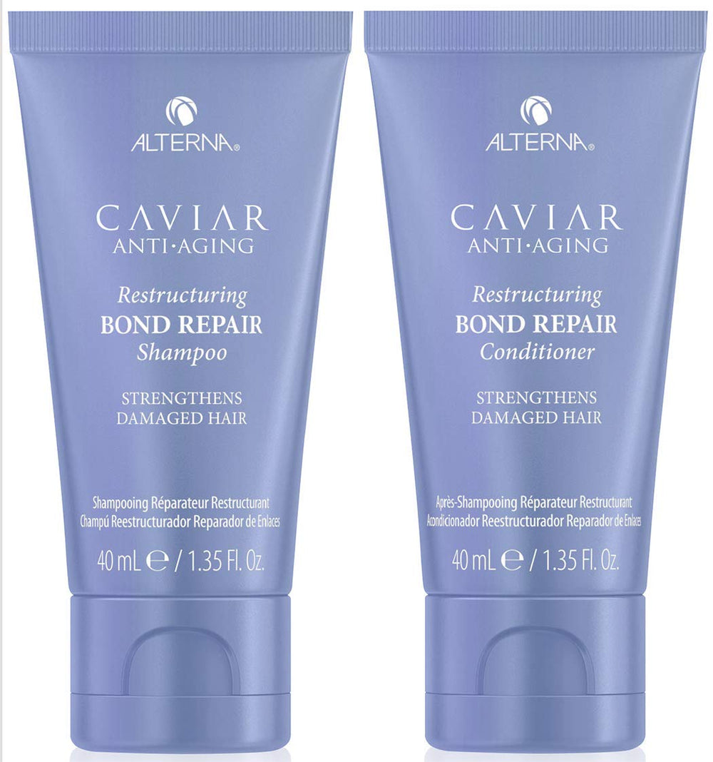 Alterna Caviar Anti-Aging Bond Repair shampoo bottle for color-safe cleansing