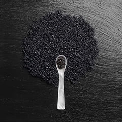 Alterna Caviar Anti-Aging Sea Silk ingredient illustration highlights nourishing benefits