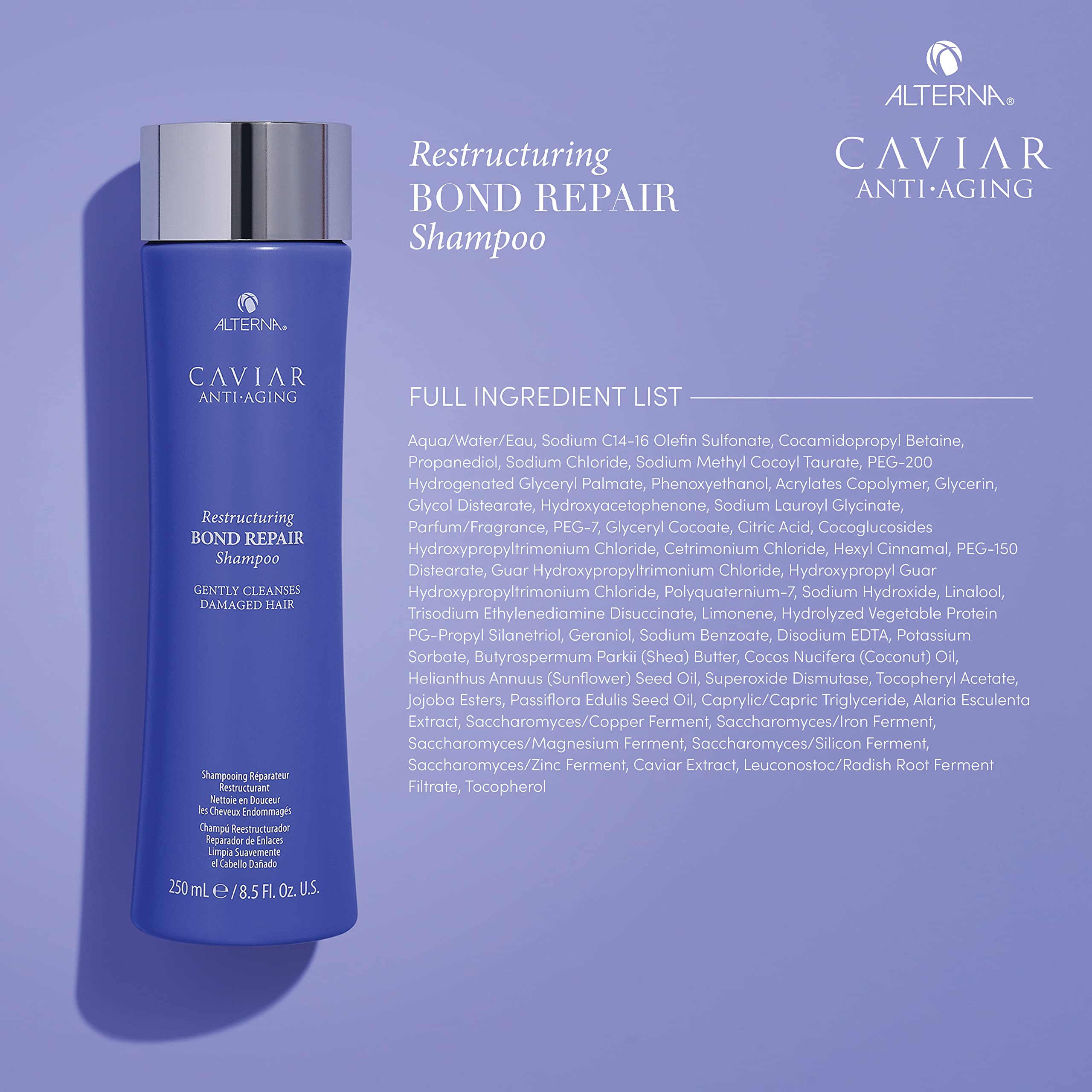 Alterna Bond Repair set packaging ready for a transformative routine.