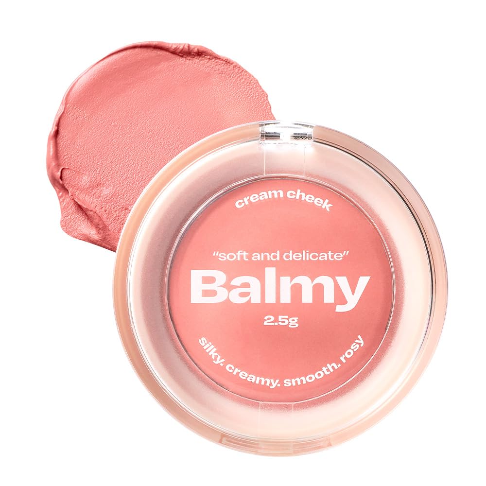 Alternativestereo Balmy Cream Cheek No.3 Milky Peach swatch for natural flush and long wear.