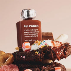 alternativestereo lip potion aqua glow no.9 coco milk easy removal with makeup remover