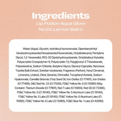Alternativestereo Lip Potion Aqua Glow No.9 Coco Milk provides a soft nude base for layering and subtle shine