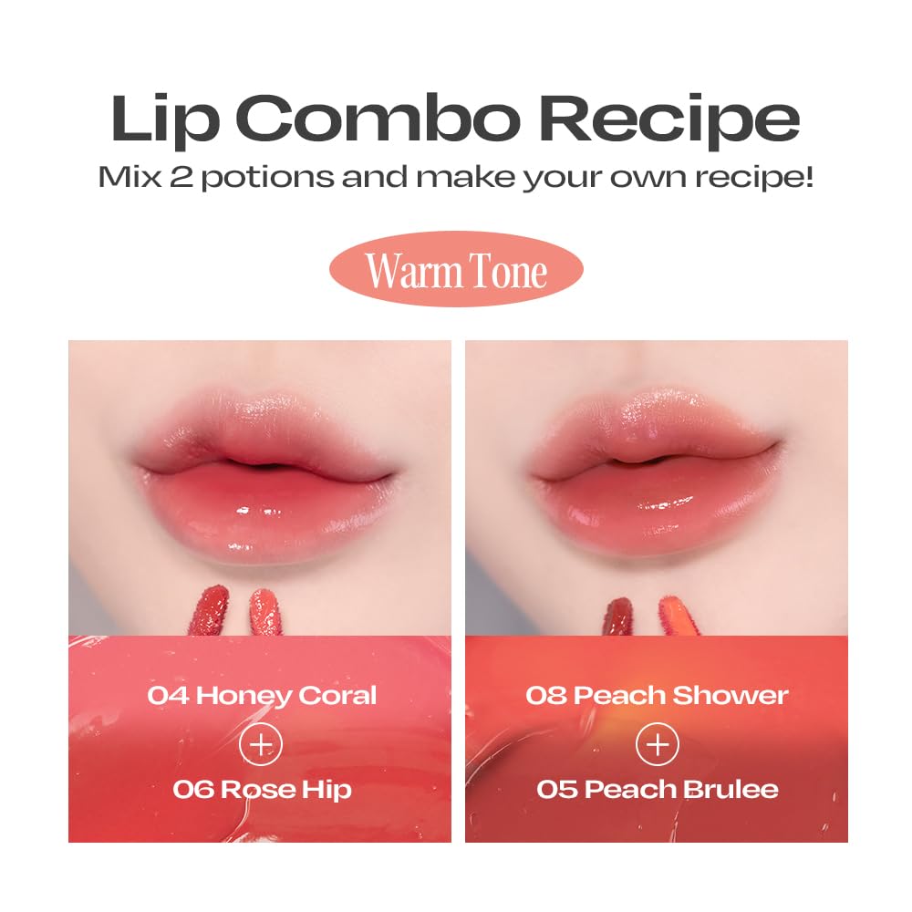 alternativestereo Lip Potion Balmy Rose compact beside makeup bag