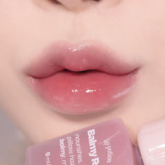 alternativestereo Lip Potion Balmy Rose swirl adds a soft glow to cheeks