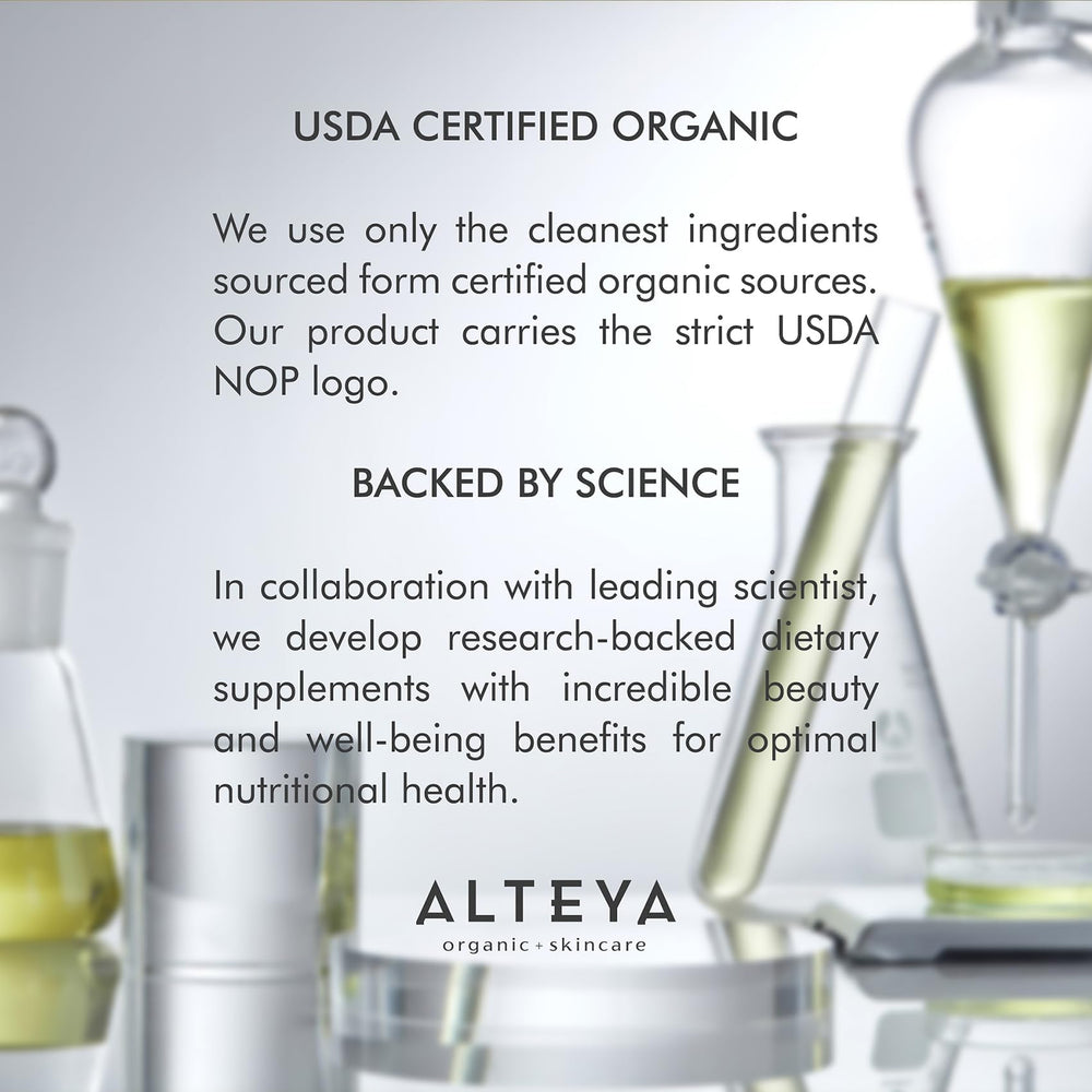 Alteya beauty concept image emphasizes skin, hair, nails support