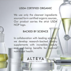 Alteya beauty concept image emphasizes skin, hair, nails support