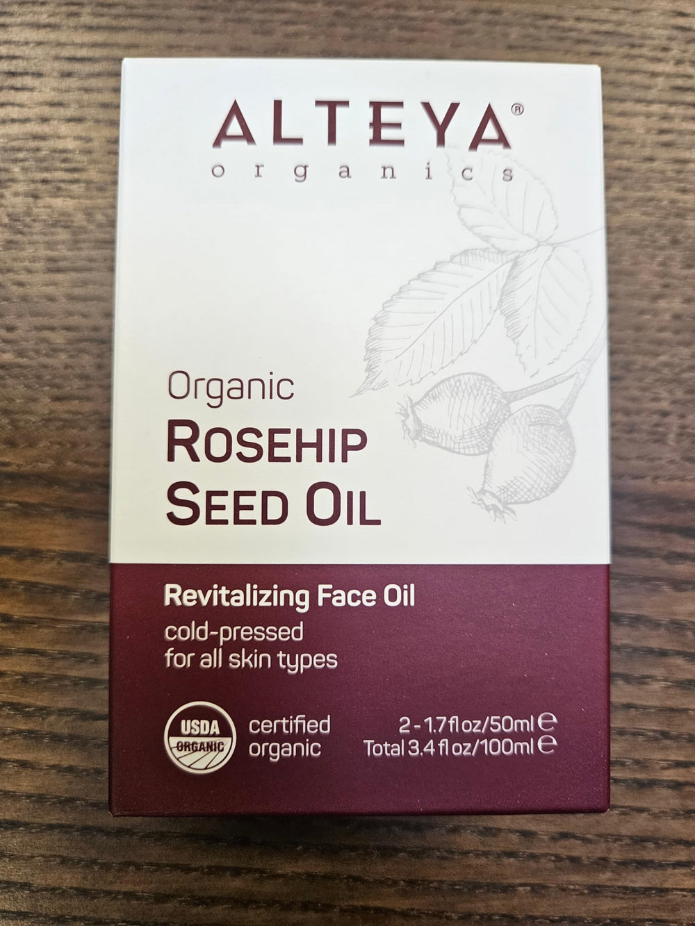 Pipette drops of Alteya Rosehip Seed Oil for daily use