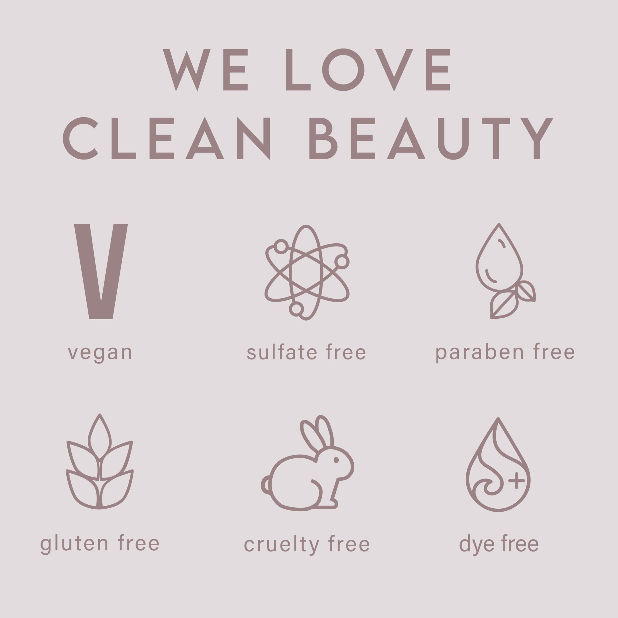 ALURAM Vegan cruelty-free label signals clean beauty promise