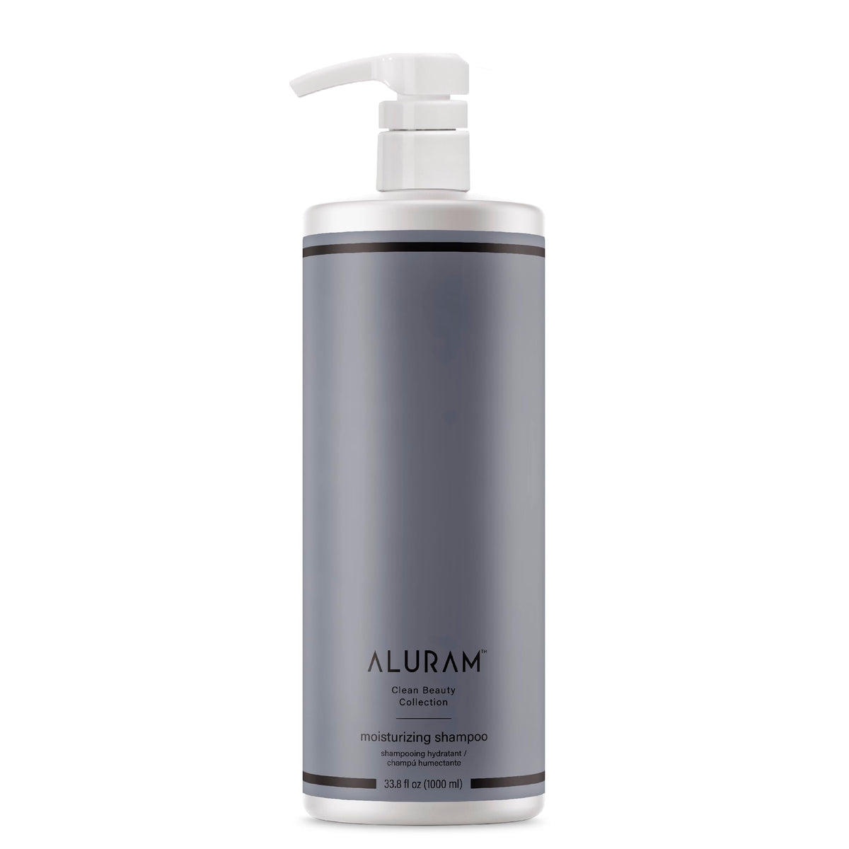 ALURAM coconut water moisturizing shampoo bottle delivering hydrating cleanse for balanced hair